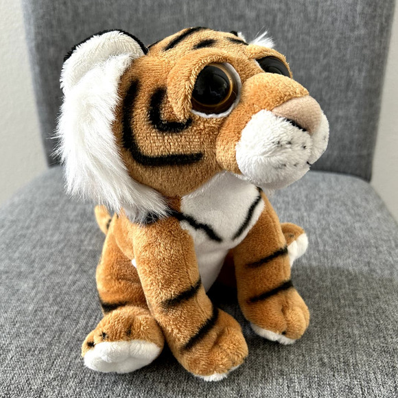 The Petting Zoo Other - The Petting Zoo Plush Tiger Bright Eye Stuffed Animal, 8”